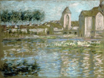 Moret-sur-Loing by Alfred Sisley